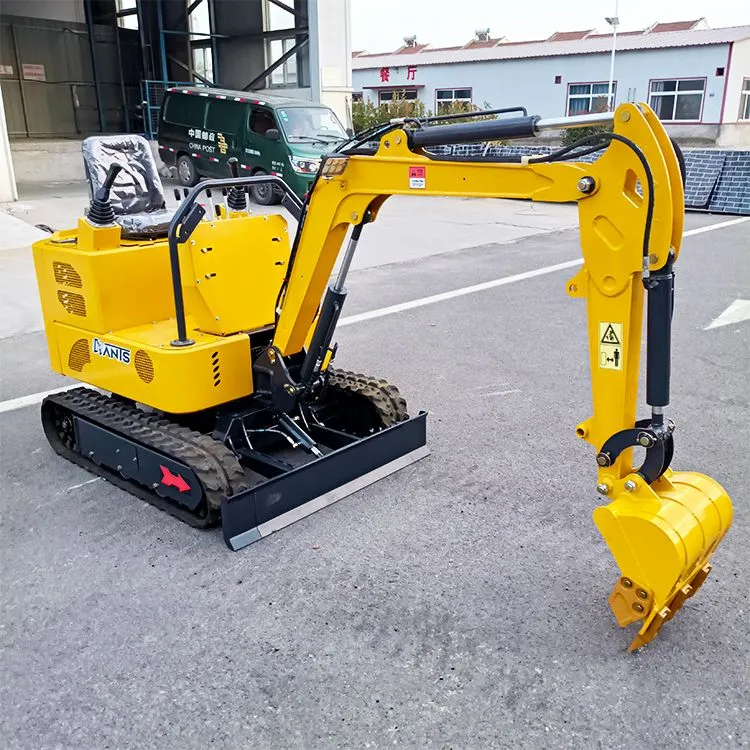 Minibagger für den Heimgebrauch mit Gummikette